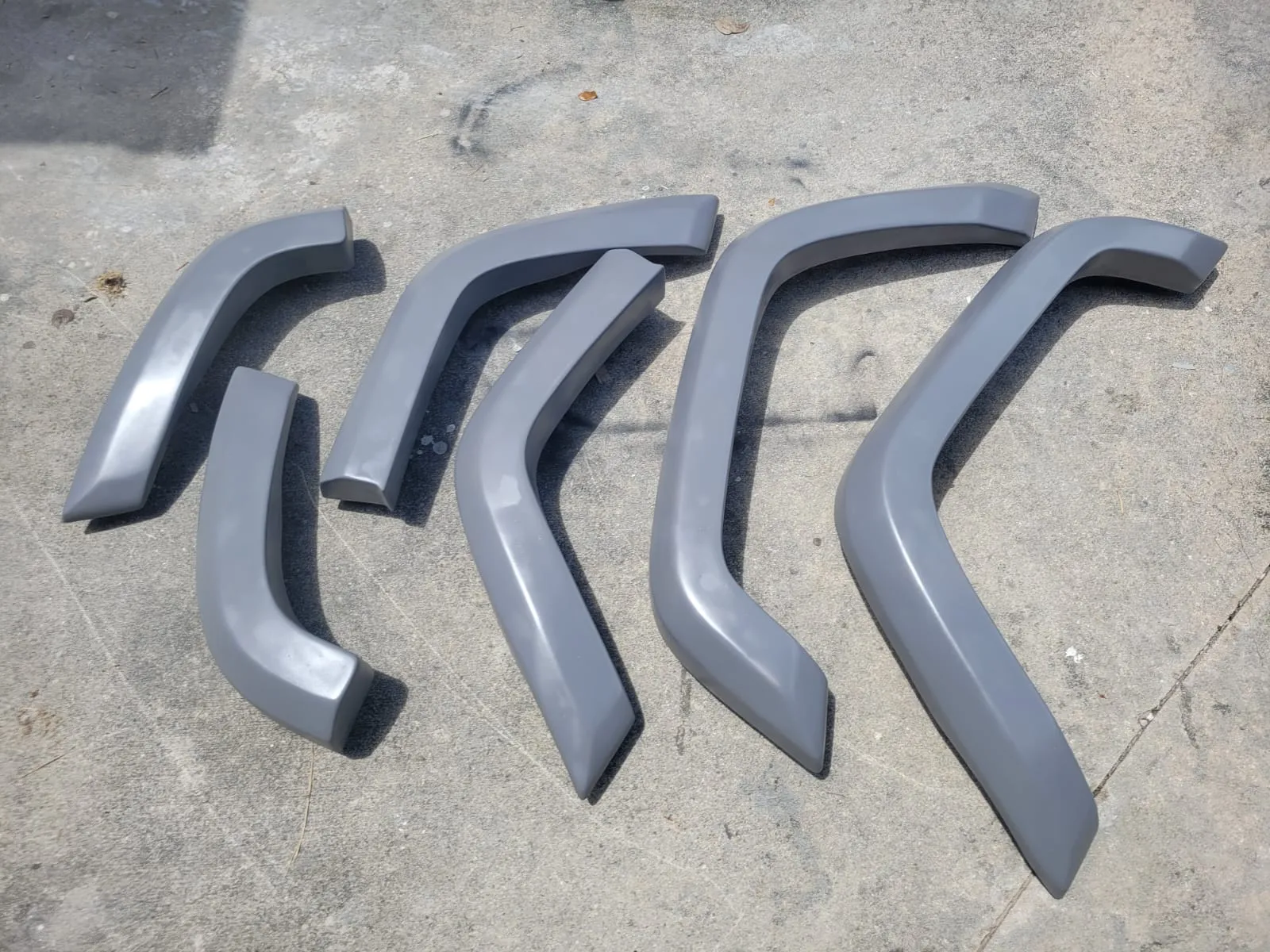 X-Max Fiberglass Fender Flares Fits 84-01 Fits Jeep Cherokee Xj 4 Door