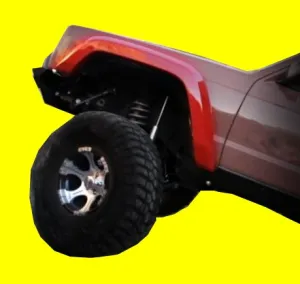 X-Max Fiberglass Fender Flares Fits 84-01 Fits Jeep Cherokee Xj 4 Door