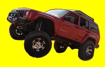 X-Max Fiberglass Fender Flares Fits 84-01 Fits Jeep Cherokee Xj 4 Door