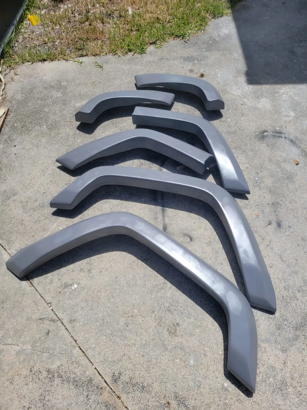 X-Max Fiberglass Fender Flares Fits 84-01 Fits Jeep Cherokee Xj 4 Door