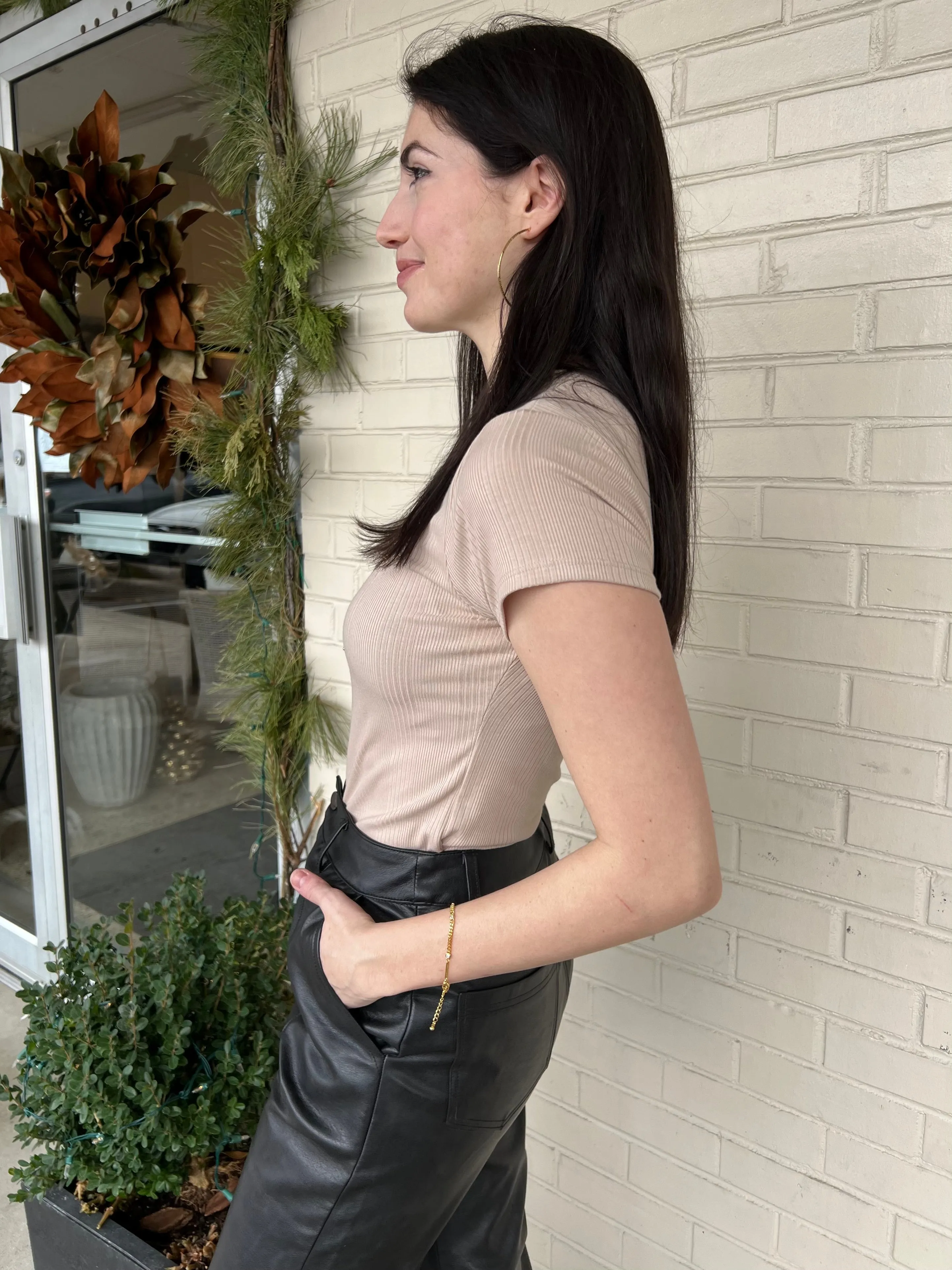 [Z Supply] Avery Short Sleeve Ribbed Tee