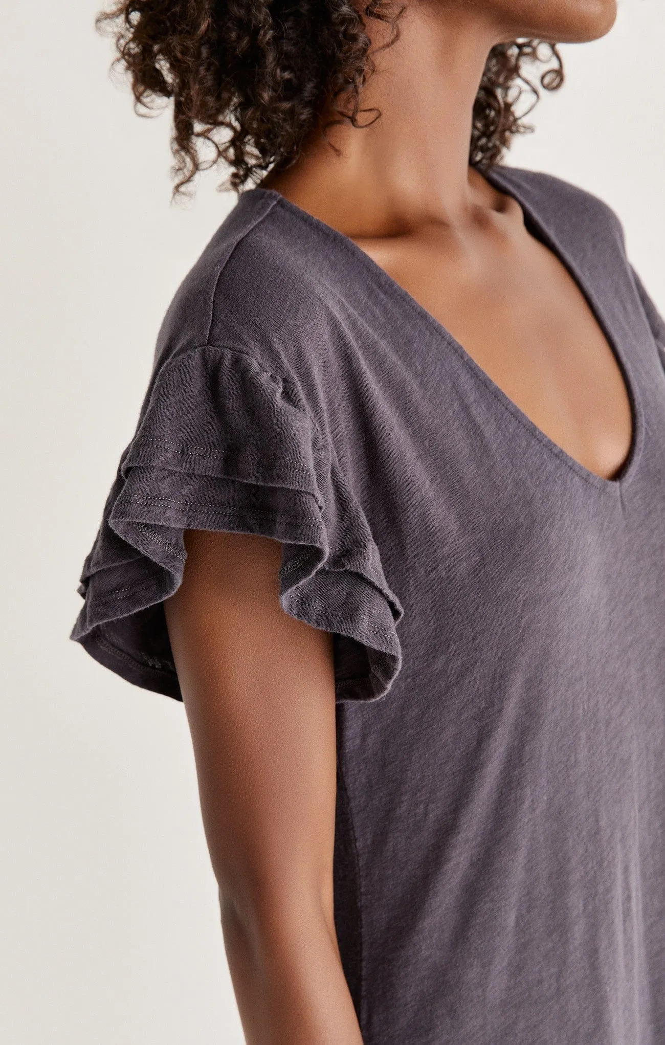Z Supply Zella Cotton Slub Mini Dress